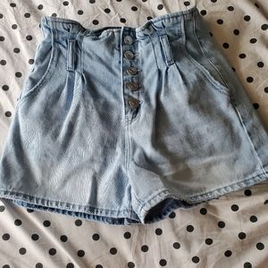 American eagle high waisted mom short